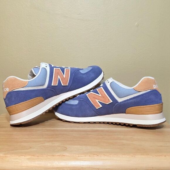 New Balance 574v2 Night Sky Sea Salt Sneakers Shoes ML574RA2 Men's Size 9 - Picture 4 of 8